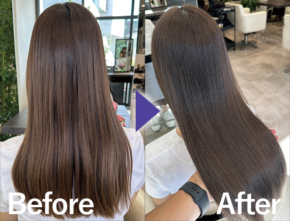 モデル写真 イルミナ ムーンライト ビフォーアフター