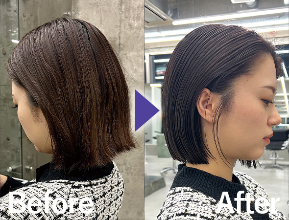 モデル写真 イルミナ ナイトスカイ ビフォーアフター