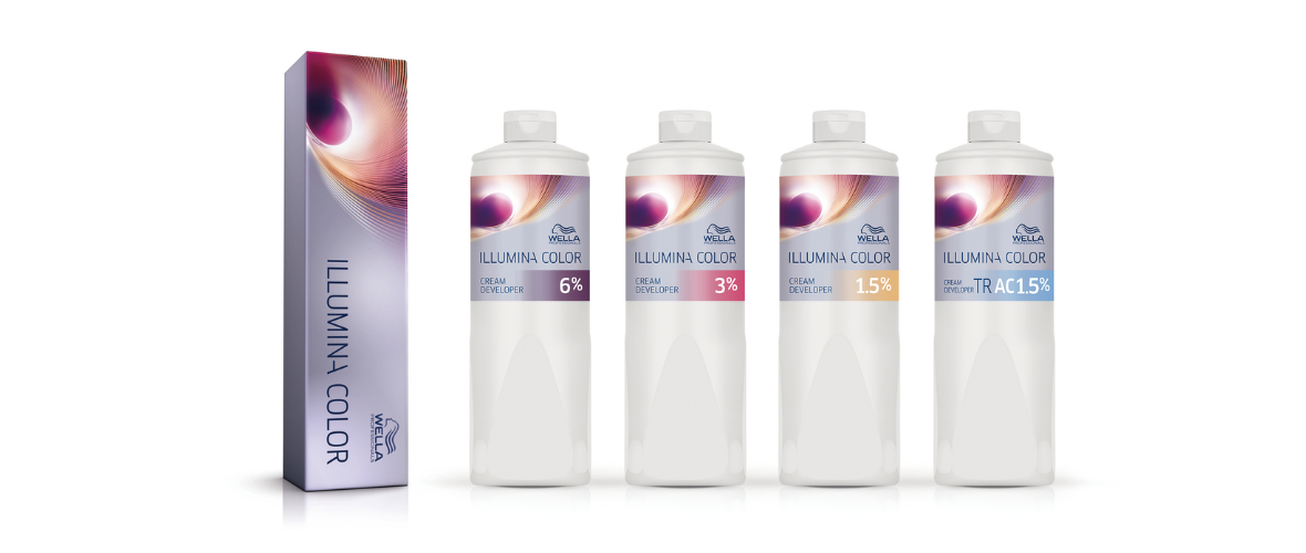 サロン専用のヘアカラー剤「イルミナカラー」の本体